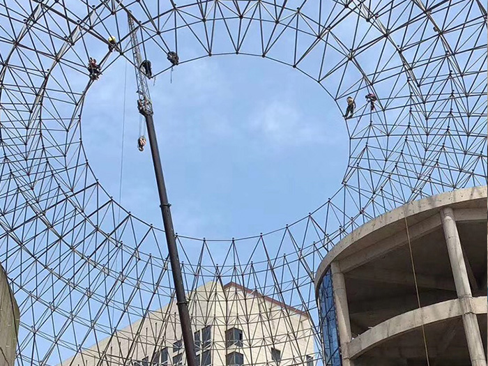 白银网架螺栓球加工流程